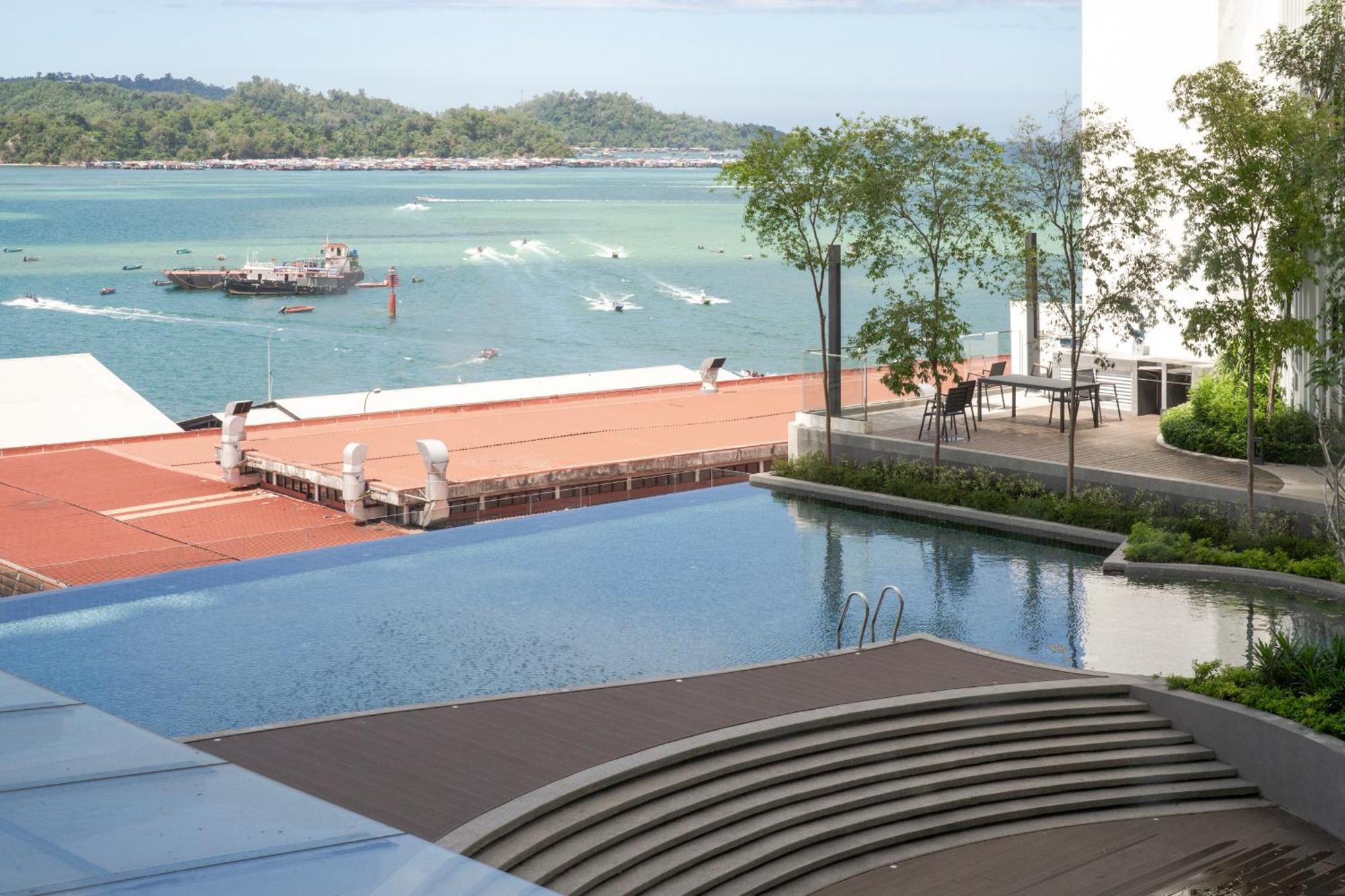 Citadines Waterfront Kota Kinabalu Hotel Eksteriør billede